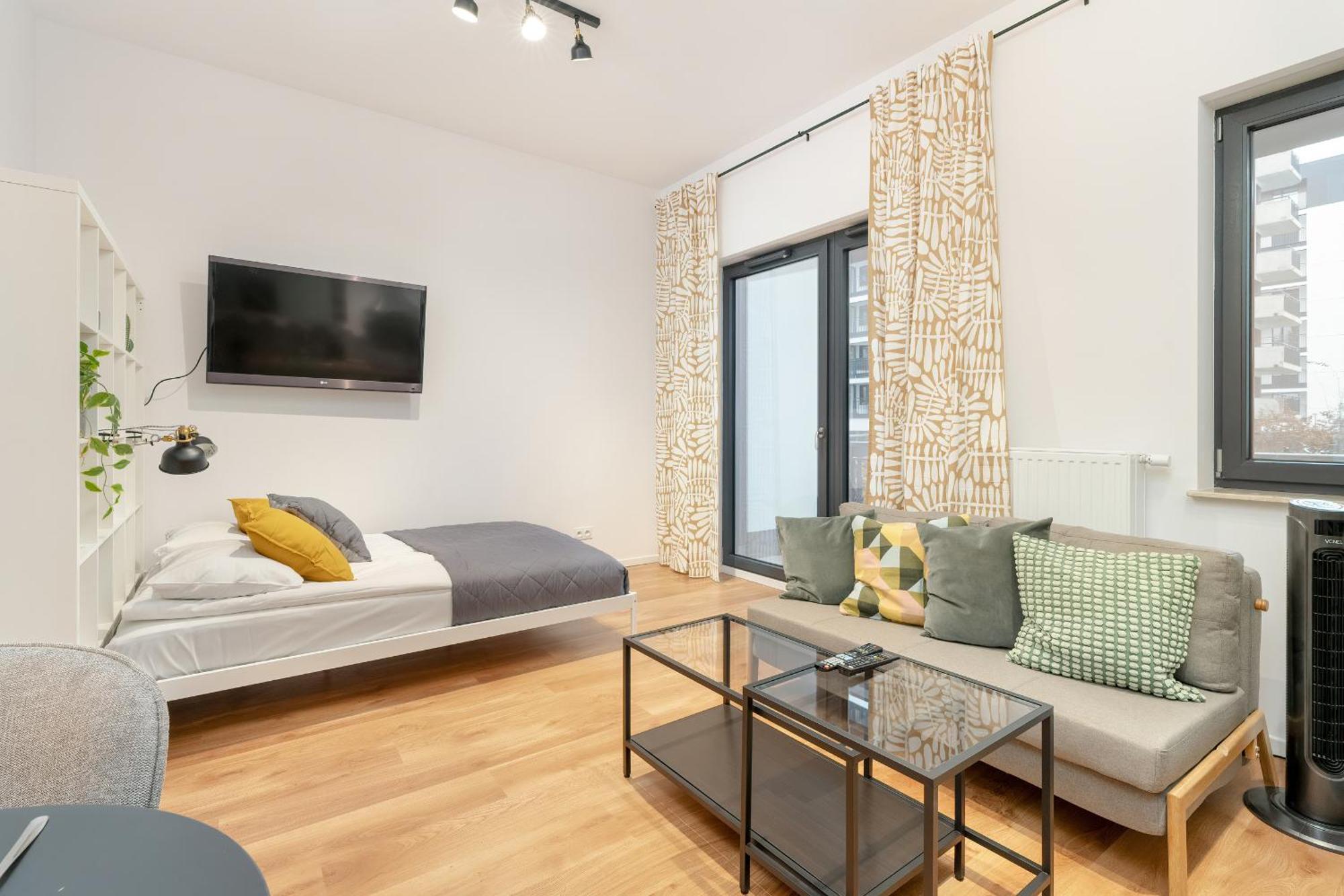 Cozy Studio With Balcony And Free Garage By Noclegi Renters ポズナン エクステリア 写真